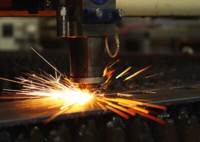 Corte láser en industria metalmecánica