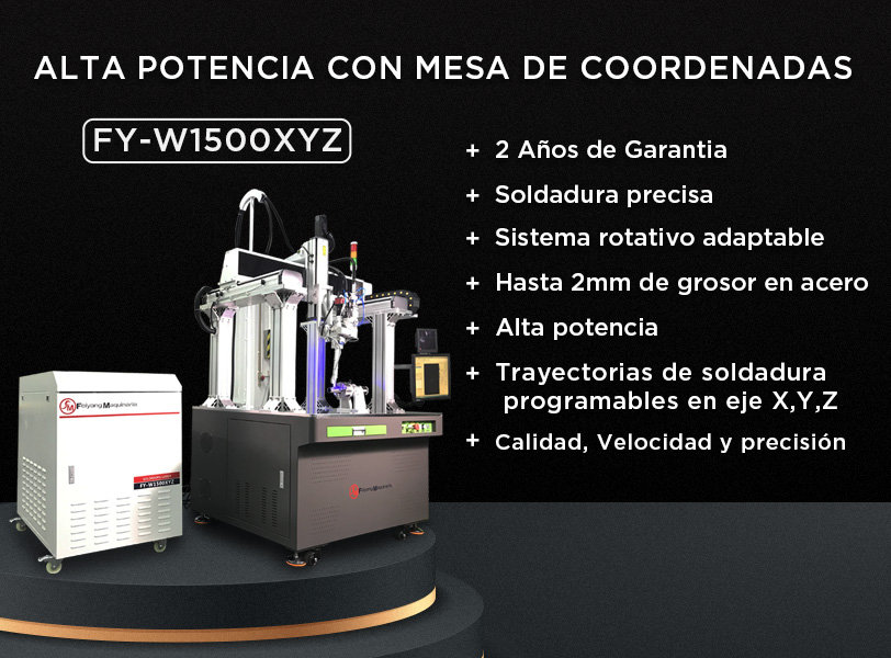 w1500xyz soldadora láser con mesa de posicionamiento w1500xyz soldadora láser con mesa de posicionamiento