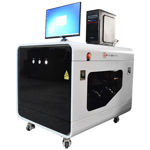 marcadora laser para grabado en cristal FY-C10 2