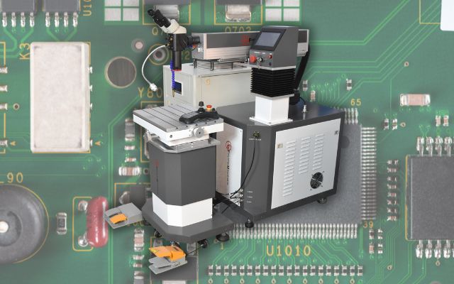Soldadura láser para componentes electrónicos Soldadura láser para componentes electrónicos